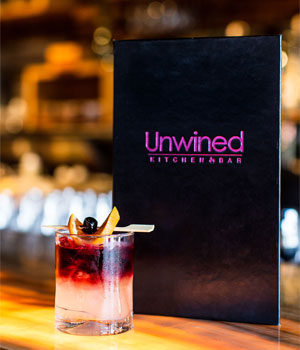 Unwined drink menu